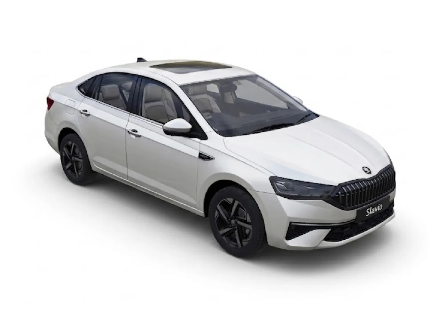 Skoda Slavia Candy White
